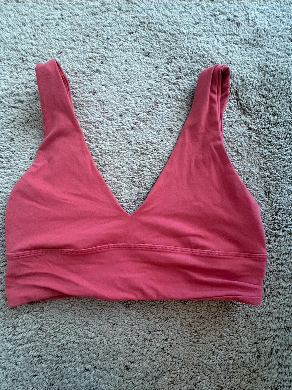 lululemon athletica Deep V Wireless Bralette in Rose Pink